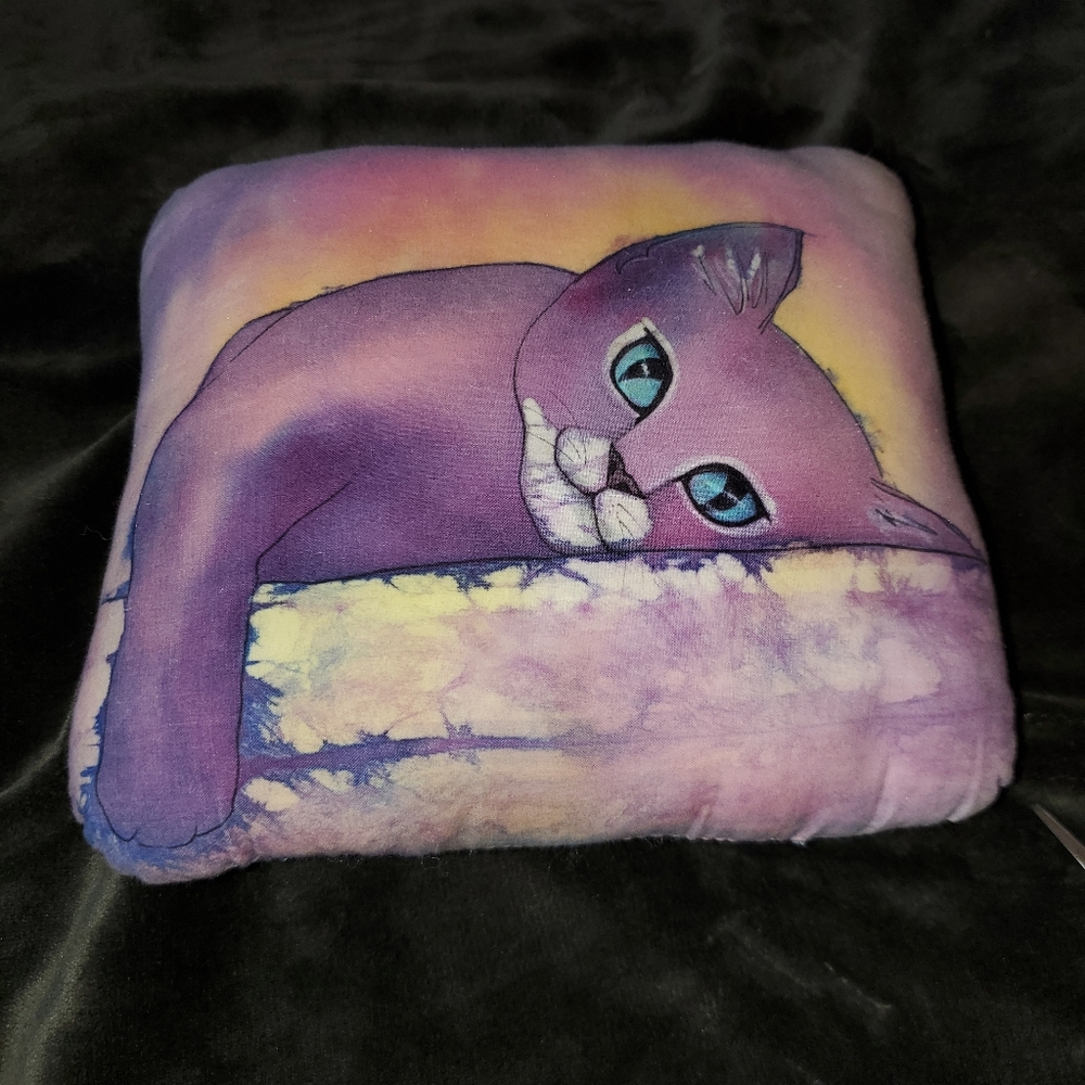 Pillow cat pillow